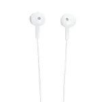 White Wired Headset 3.5mm Jack with Mic Deep Sound Bass Boosted Sound For Androids