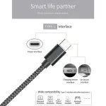 65W Dual Type-C Fast Charge & Data Sync Cable for iPhone, Samsung, and Huawei UK