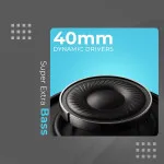 Wireless Running Headband Sports Built-In Mic Headphone Black Aux Connectivity & Sensory Bass UK
