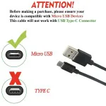 USB to micro USB Charging Cable Compatible Samsung Xiaomi OPPO Huawei Redmi