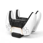 Fast Dual USB Charging Station Stand For PS5 Wireless Controllers With Charging Cable