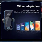 Sleek Air Vent Phone Holder (Universal - iPhone, Samsung & More) UK Free Shipping