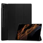 Samsung Galaxy Tab S8 Ultra Smart Case UK Leather Flip Trifold Stand Auto Wake/Sleep Magnetic Smart Cover