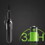 Wireless Bluetooth Earpiece Headset with Mic Hands Free Calling for iPhone & Samsung UK