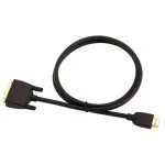 Universal Bi-Directional HDMI to DVI Adapter (1080p) Gold Plated -UK