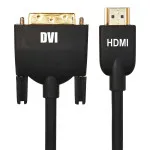 Universal Bi-Directional HDMI to DVI Adapter (1080p) Gold Plated -UK