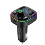 Bluetooth 5.0 Car Charger with FM Transmitter, MP3 Player, Dual USB + Type C | Free Shipping UK