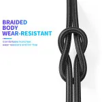 USB-A To Type C Charging Phone Cable For iPhone iPad Samsung Google