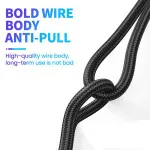 USB-A To Type C Charging Phone Cable For iPhone iPad Samsung Google