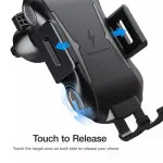 10W Wireless Car Phone Charger Mount Secure Air Vent Phone Holder for iPhone & Android