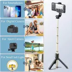 Bluetooth Selfie Stick Tripod Stand with Wireless Remote For Videos and Photos | UK