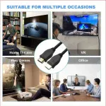 5m HDMI Cable 1.4V Ultra High-Speed Gold Plated 4K HDTV Lead For PS5,Xbox,PC,TV -UK