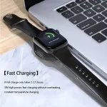 3W USB Fast Magnetic Wireless Watch Charger Adapter for iPhone, Samsung, Apple Watches | UK