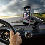 Universal 360° Windshield Mount Car Mobile Holder Cradle Long Neck for iPhone,Samsung