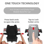 Universal 360° Windshield Mount Car Mobile Holder Cradle Long Neck for iPhone,Samsung