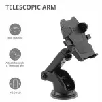 Universal 360° Windshield Mount Car Mobile Holder Cradle Long Neck for iPhone,Samsung