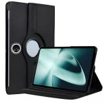 OnePlus Pad 11.6 inch 360° Rotating Case | Leather Smart Cover Stand | Black