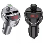 Bluetooth FM Transmitter Car Kit with 2 USB Ports and TF Card MP3 Player (UK)