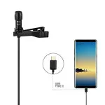 Premium Type C Microphone For Android - Interview, Vlogging, Podcasting | Metal Mic with Type-C Adapter