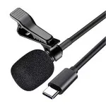 Premium Type C Microphone For Android - Interview, Vlogging, Podcasting | Metal Mic with Type-C Adapter