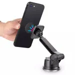 360° Rotating Strong Magnetic Car Phone Holder Dashboard Windshield Fits iPhone Samsung Huawei Xiaomi