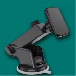 360° Rotating Strong Magnetic Car Phone Holder Dashboard Windshield Fits iPhone Samsung Huawei Xiaomi