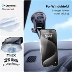 360° Rotating Strong Magnetic Car Phone Holder Dashboard Windshield Fits iPhone Samsung Huawei Xiaomi