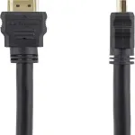 HDMI Cable 4K High Speed with Ethernet—Ultra HD 1.4 Cord for Monitors, Projectors, TVs & Displays