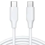 2m USB Type C to USB Type C Cable, PD 100W Fast Charging Compatible with tablets, phones, laptops | UK