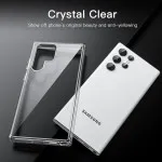 For Samsung S22 Ultra Bumper Clear Case | Shockproof Cover