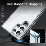 For Samsung S22 Ultra Bumper Clear Case | Shockproof Cover