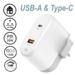 PD 20W Fast Mains Charger Adapter for iPhone Samsung Huawei | UK