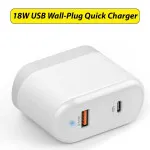 PD 20W Fast Mains Charger Adapter for iPhone Samsung Huawei | UK