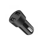 Universal Dual USB Car Charger: Rapid Charging for Phones & Tablets, Safe
