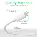 1m Fast Charger USB Cable for iPhone/iPad/iPod - Rapid Sync & Charging Lead