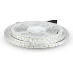 5m LED Strip Light 12V Natural Light 4000K IP65 Waterproof Outdoor Lighting