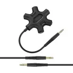 Multi-Headphone Splitter 5-Jack 3.5mm Adapter for iPhone, Samsung, Tablets, Laptops