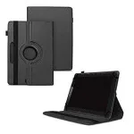 360 Degree Rotating Flip Case Cover for Nokia Tab T21 10.4 inch (2022) - Black | UK