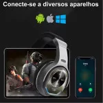Black Wireless Bluetooth Headphones with Twistout Speaker - 2-in-1 Design
