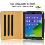 iPad Pro 6th Gen Case UK 12.9 Genuine Leather Case Soft Leather Cover For A2764, A2437, A2766