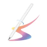 Touch Screen Pen UK Stylus Universal High Sensitive & Precision Capacitive Disc Tip (White)