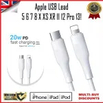 Fast Charging Cable for iPhone - 6ft Long Charging Cord Lead