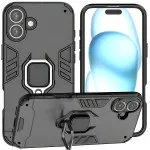 Phone Case For iPhone 16 Shockproof Armor Ring Holder Cover | UK