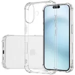 Case For iPhone 16 Bumper Crystal Clear King Kong Shockproof Cover