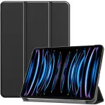 iPad Pro 11 Smart Case UK 2022 4th Gen, Leather Trifold Stand Magnetic Smart Cover For A2435, A2761, A2762