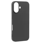 Premium Black TPU Slim Silicone Case For iPhone 16