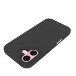 Premium Black TPU Slim Silicone Case For iPhone 16