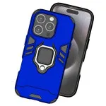 Armor Shockproof Ring Case Cover for iPhone 16 Pro Max