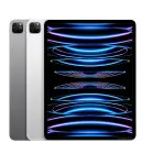 iPad Pro 6th Gen Temper Glass 2022 12.9" 9H Screen Protector A2764, A2437, A2766 Anti-Scratch (2Pack)