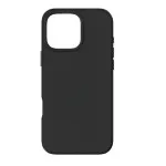 Silicone Soft Slim Plain TPU Black Case For iPhone 16 Pro Max